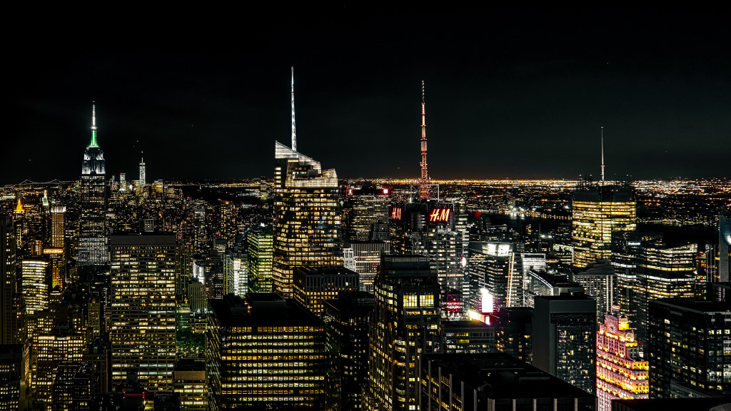 Manhattan-Lights - the Heart of Big Apple
